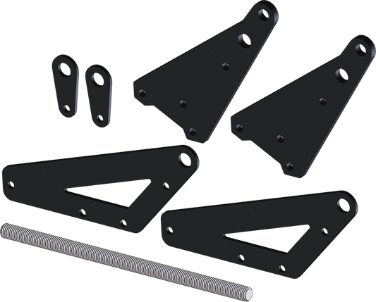 KFI UTV PRO 2.0 PUSH TUBE +6" KIT