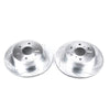 PowerStop Evolution Rear Drilled/Slotted Rotors 07-18 Silverado 1500
