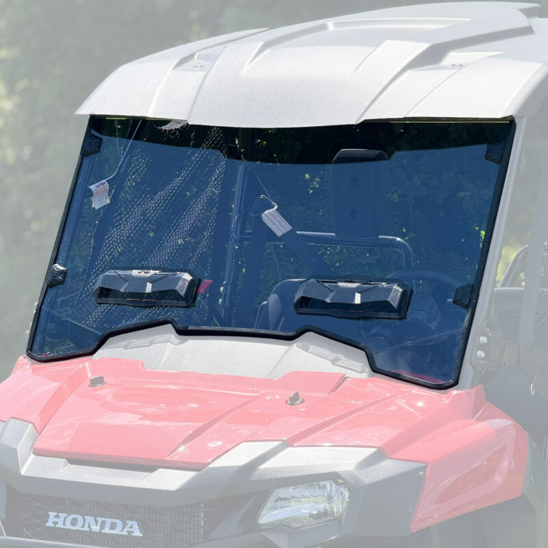 SEIZMIK TOOL-LESS WINDSHIELD HARD COATED POLY HON