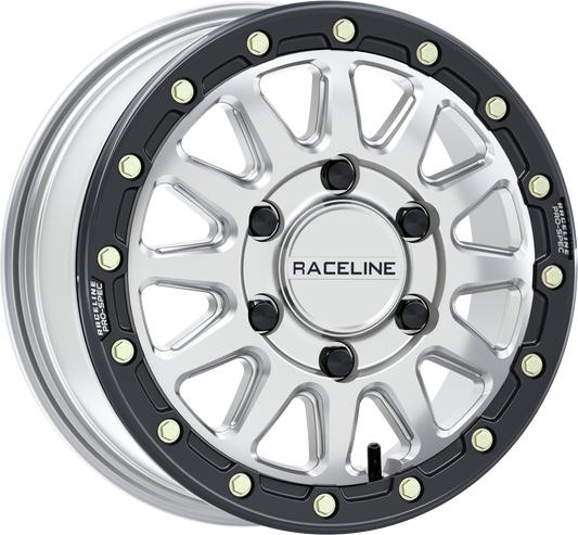 RACELINE ALPHA BDLK 15X6.5 6/5.5 (+74MM) SILVER/BLK