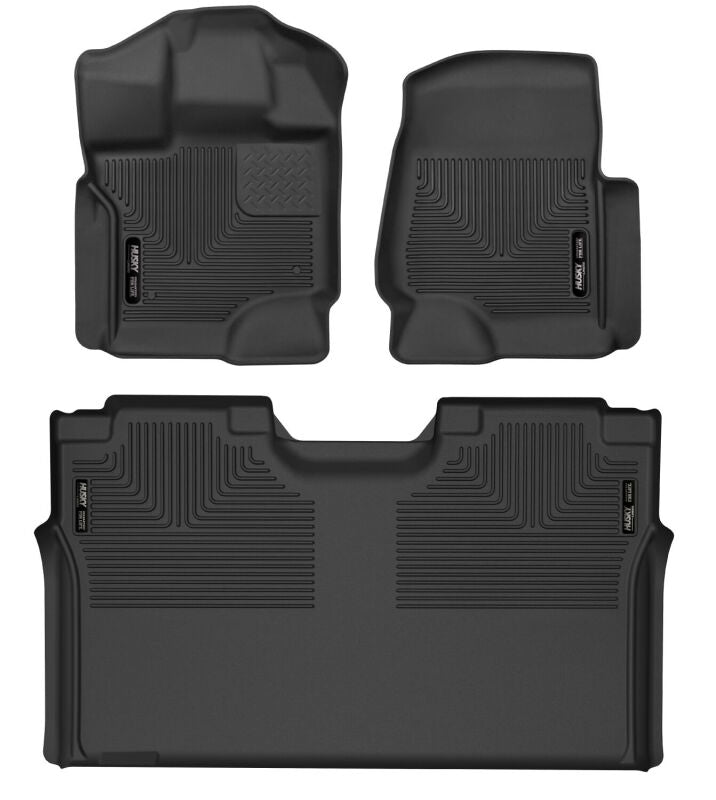 Husky Liners HL XAC - Front - 2nd Row - Black