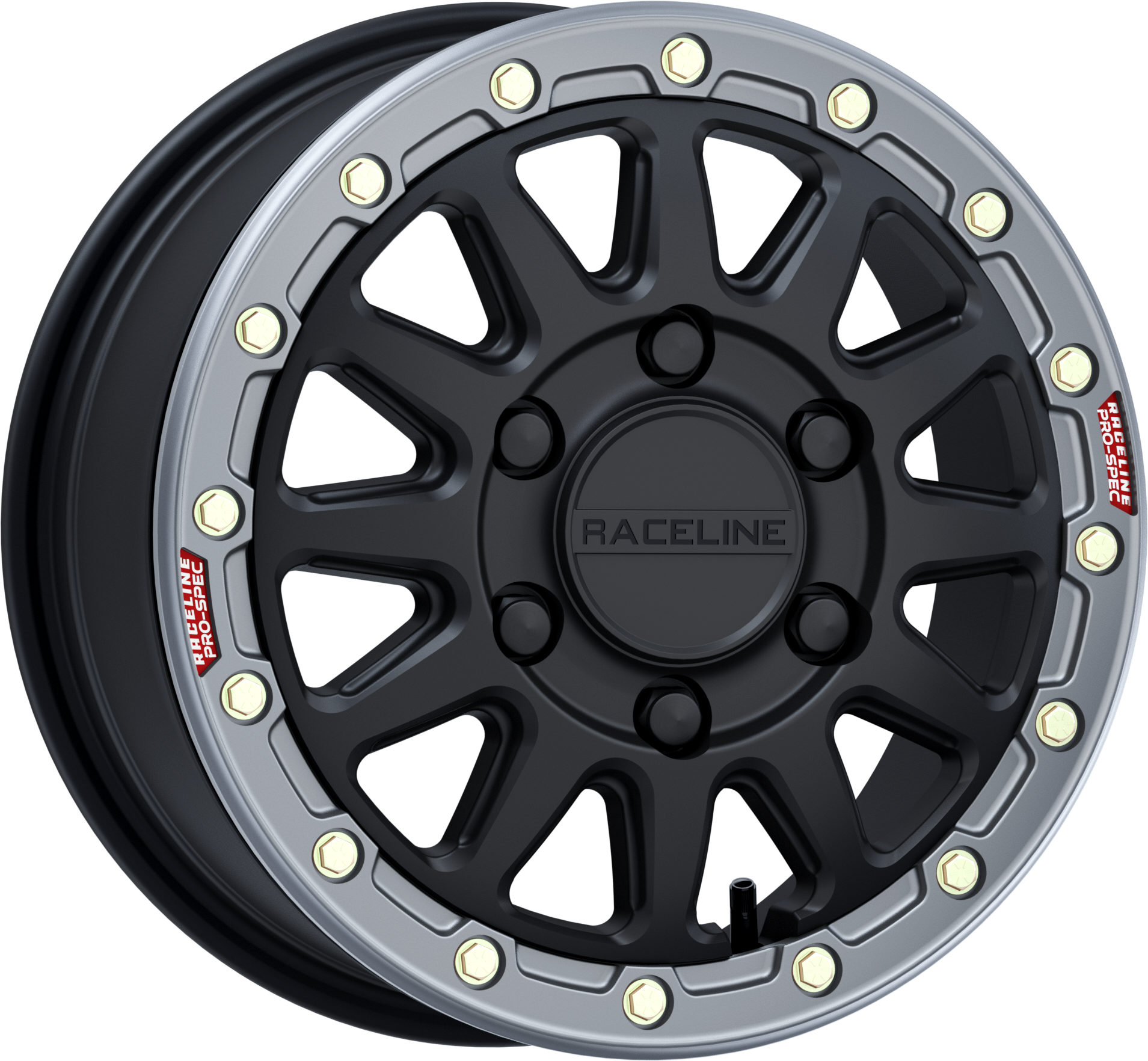 RACELINE ALPHA BDLK 15X6.5 6/5.5 (+74MM)BLACK/GUNMETAL