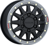Raceline Alpha Beadlock 15x6.5 6x5.5 Black/Gunmetal Wheel