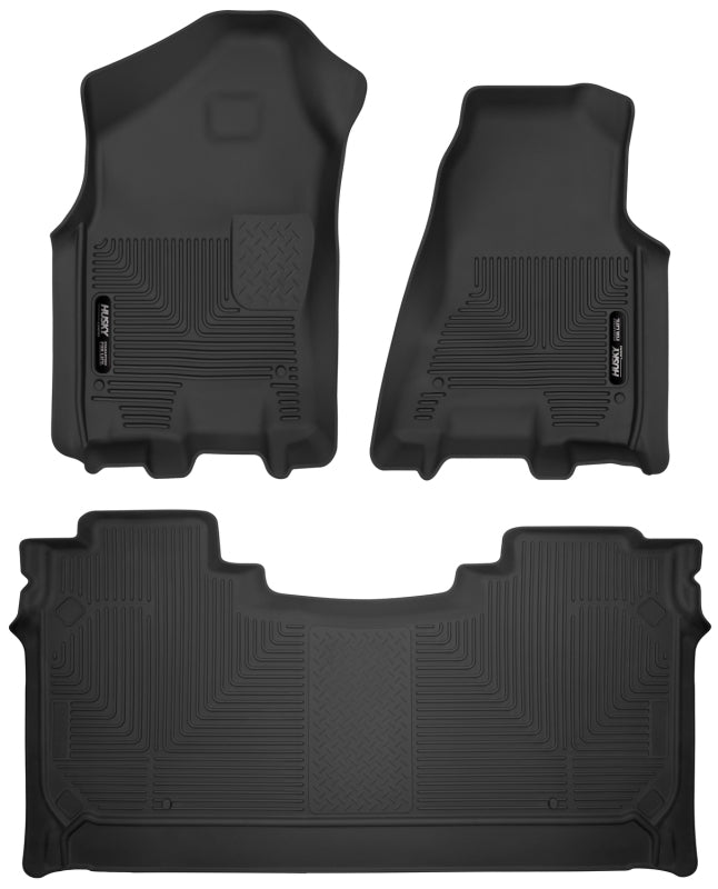 Husky Liners HL XAC - Front - 2nd Row - Black