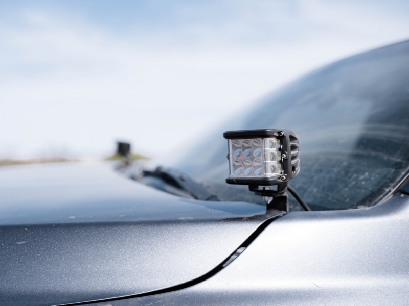 Cali Raised LED CAL Ditch Light Brackets Kit
