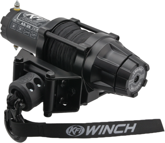 KFI 3500LB SYNTHETIC ASSUALT SERIES WINCH — alternate view 2