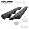 Westin Outlaw Black Step Bars for 2009-18 Ram 1500 Crew Cab