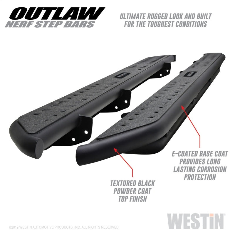 Westin WES Nerf Bars - Outlaw
