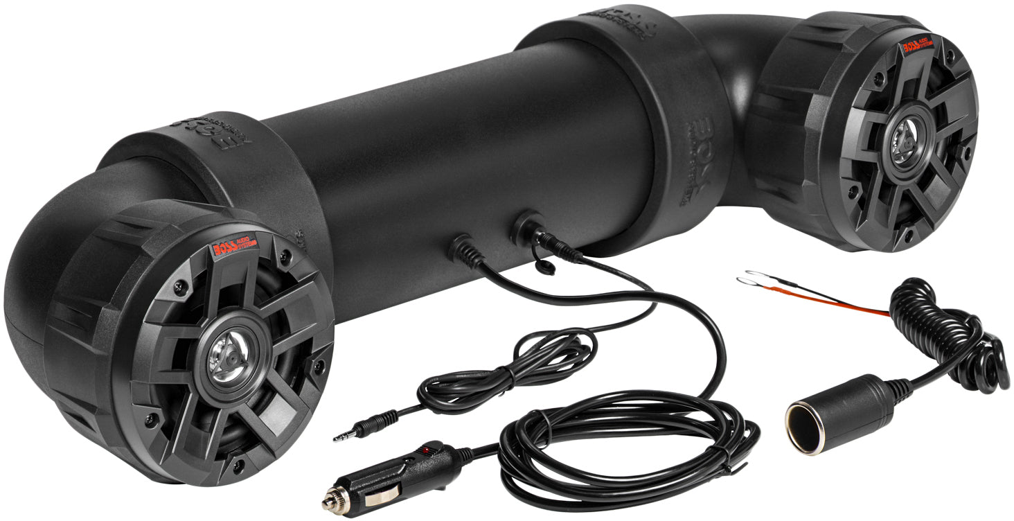 BOSS AUDIO UTV/ATV BLUETOOTH SOUND SYSTEM 4" SPEAKER PLUG N PLAY