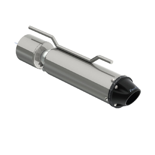 MBRP SINGLE SLIP-ON SYSTEM W/ PERFORMANCE MUFFLER BLK TIP