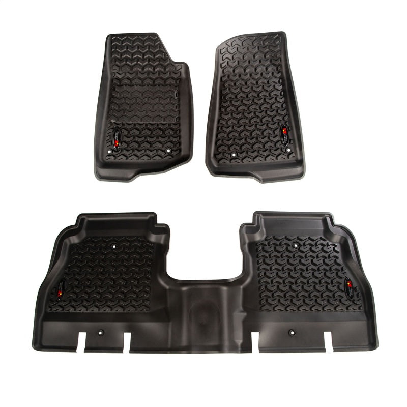 Rugged Ridge RUG Floor Liners - Black