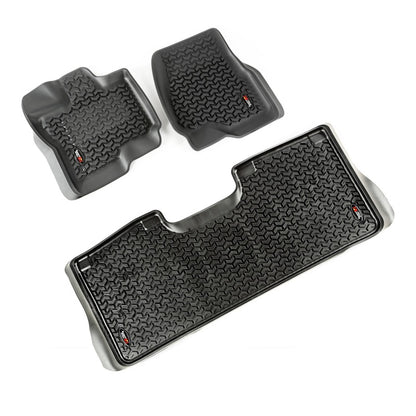 Rugged Ridge RUG Floor Liners - Black