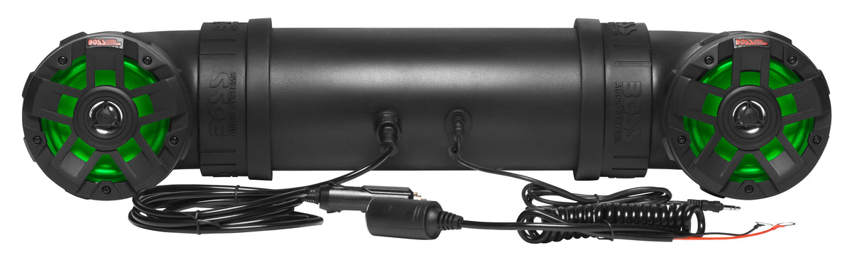 BOSS AUDIO 4" BT ATV/ UTV TUBE SYSTEM RGB LIGHTING WITH REMOTE