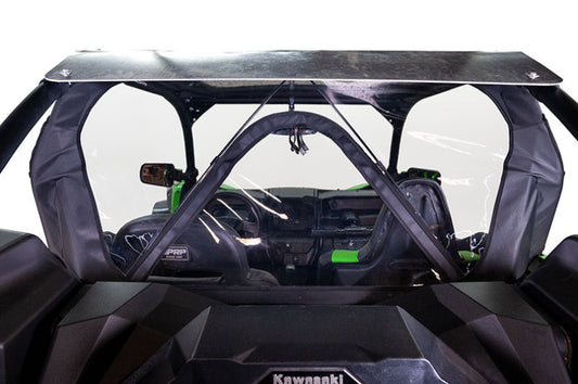 SEIZMIK REAR DUST PANEL W/ WINDOW KAW KRX