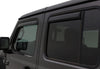 AVS Ventvisor In-Channel Smoke 4pc 18-25 Wrangler JL 4-Door