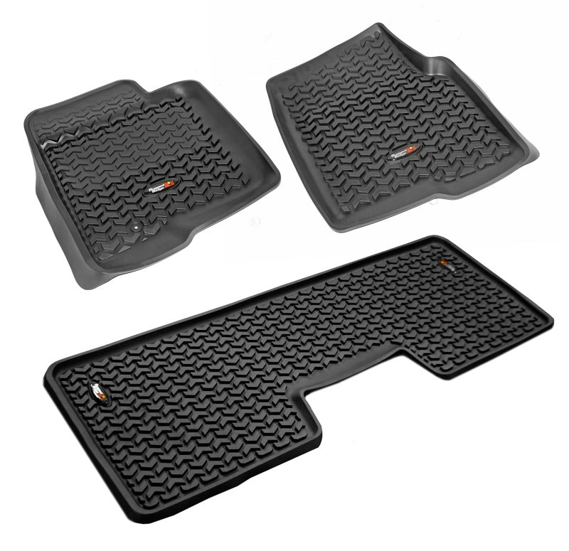 Rugged Ridge RUG Floor Liners - Black