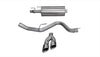 CORSA Sport Cat-Back Exhaust Polished Tips 15-20 Ford F-150 EcoBoost