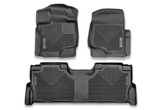 Husky Liners HL XAC - Front - 2nd Row - Black