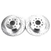PowerStop Rear Drilled & Slotted Rotors for 18-26 Jeep Wrangler JL