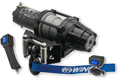 KFI 2500LB STEEL CABLE ASSAULT SERIES WINCH