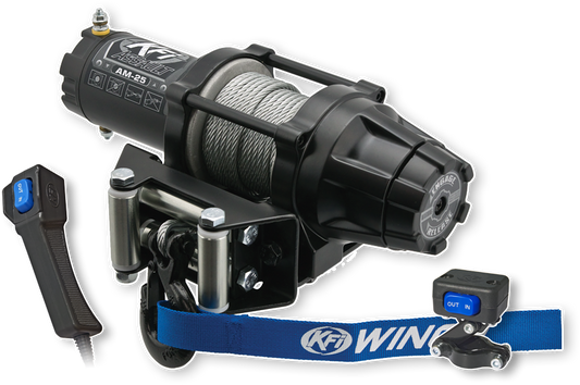 KFI 2500LB STEEL CABLE ASSAULT SERIES WINCH
