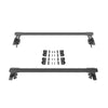 Go Rhino XRS Bed Cross Bars Tex. Black for 15-24 Ford F-150