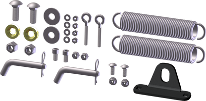 KFI UTV PLOW PUSH TUBE HARDWARE KIT