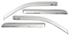 AVS Ventvisor Chrome 4pc Window Deflectors for 19-26 Silverado/Sierra