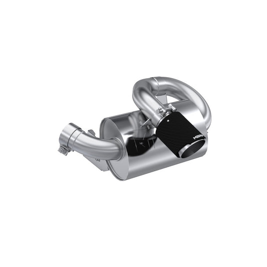 MBRP SINGLE SLIP-ON CENTER EXIT W/ 2.5" PERFORMANCE MUFFLER
