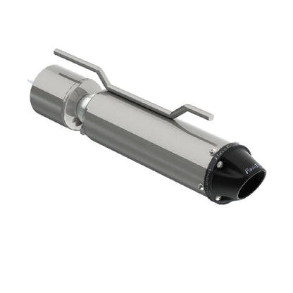 MBRP SINGLE SLIP-ON SYSTEM W/ PERFORMANCE MUFFLER BLK TIP