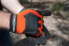 ARB Premium Recovery Gloves - Hi-Vis Orange, One Size Fits Most