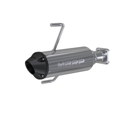 MBRP SINGLE SLIP-ON SYSTEM W/ 5" PERFORMANCE MUFFLER BLK TIP