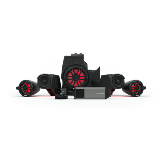 Rockford Fosgate UTV ROC UTV Stage 4 Stereo Kits