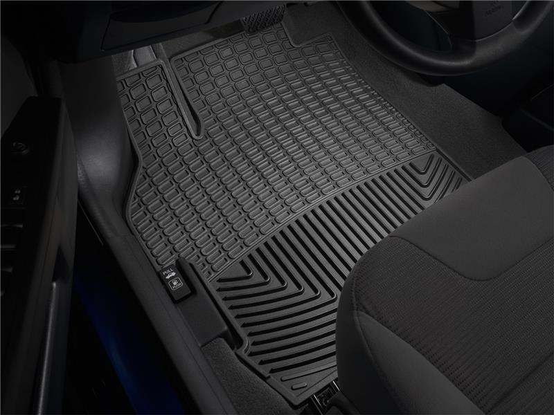 WeatherTech WT Rubber Mats - Front - Blk