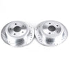 PowerStop Evolution Rear Rotor Pair for 2007-2018 Jeep Wrangler JK