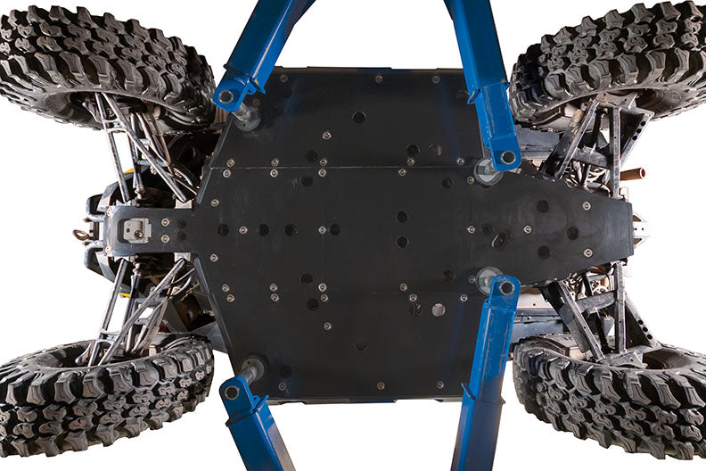 Seizmik UHMW Skid Plate & Rock Sliders for Polaris General - installed