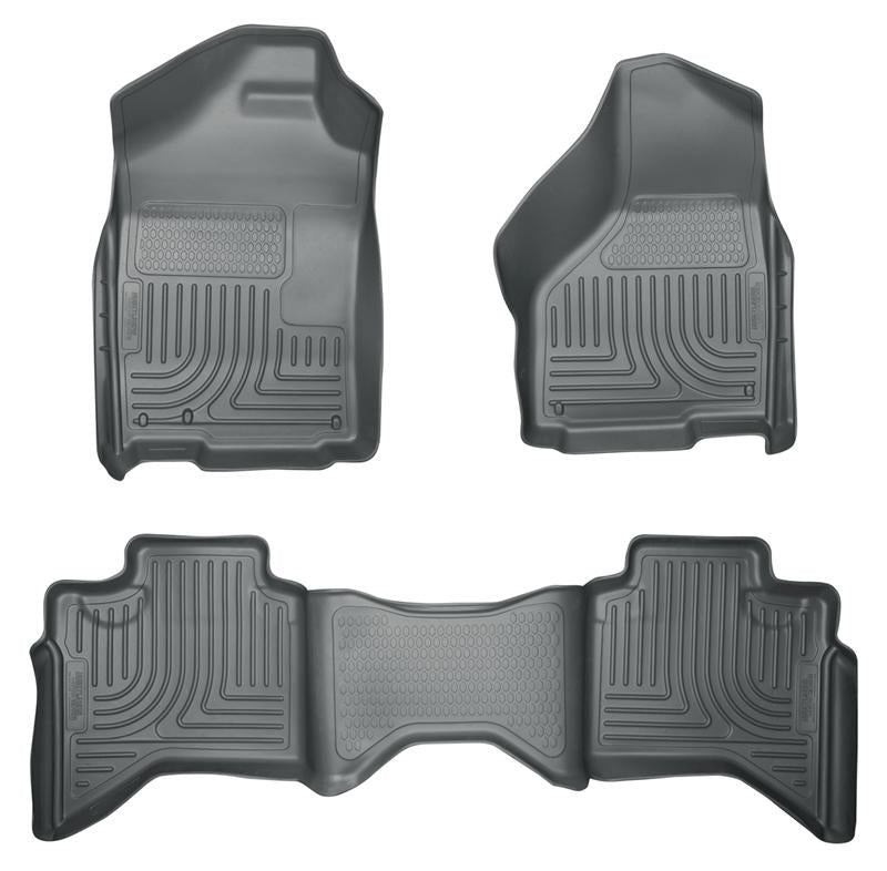 Husky Liners HL WB - Combo - Gray — alternate view 2