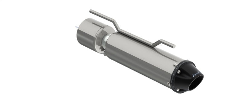 MBRP SINGLE SLIP-ON SYSTEM W/ PERFORMANCE MUFFLER BLK TIP — alternate view 2