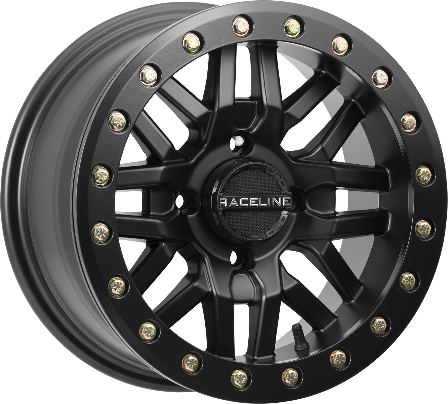 Raceline A91B Black Ryno Beadlock UTV Wheel — alternate view 2