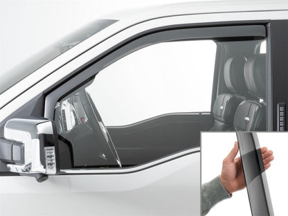 WeatherTech WT Deflector - Frnt - Drk Smk — alternate view 2