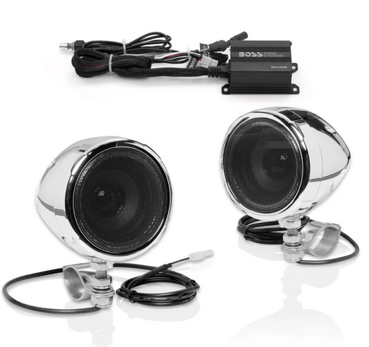 BOSS Audio 600W Bluetooth All-Terrain Speaker System (Chrome) — alternate view 2