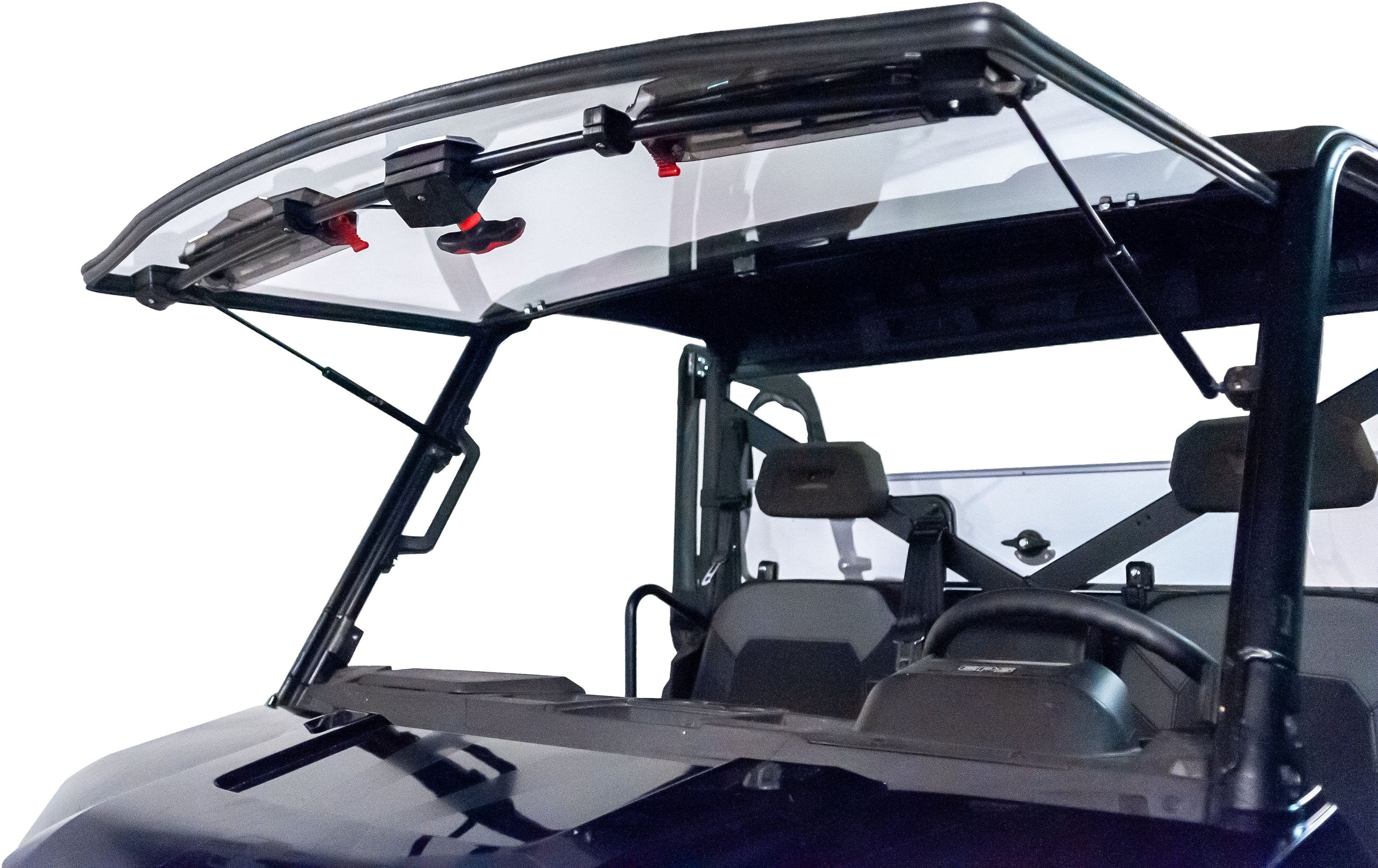 SEIZMIK FLIP UP WINDSHIELD KIT POL PRO FIT — alternate view 2