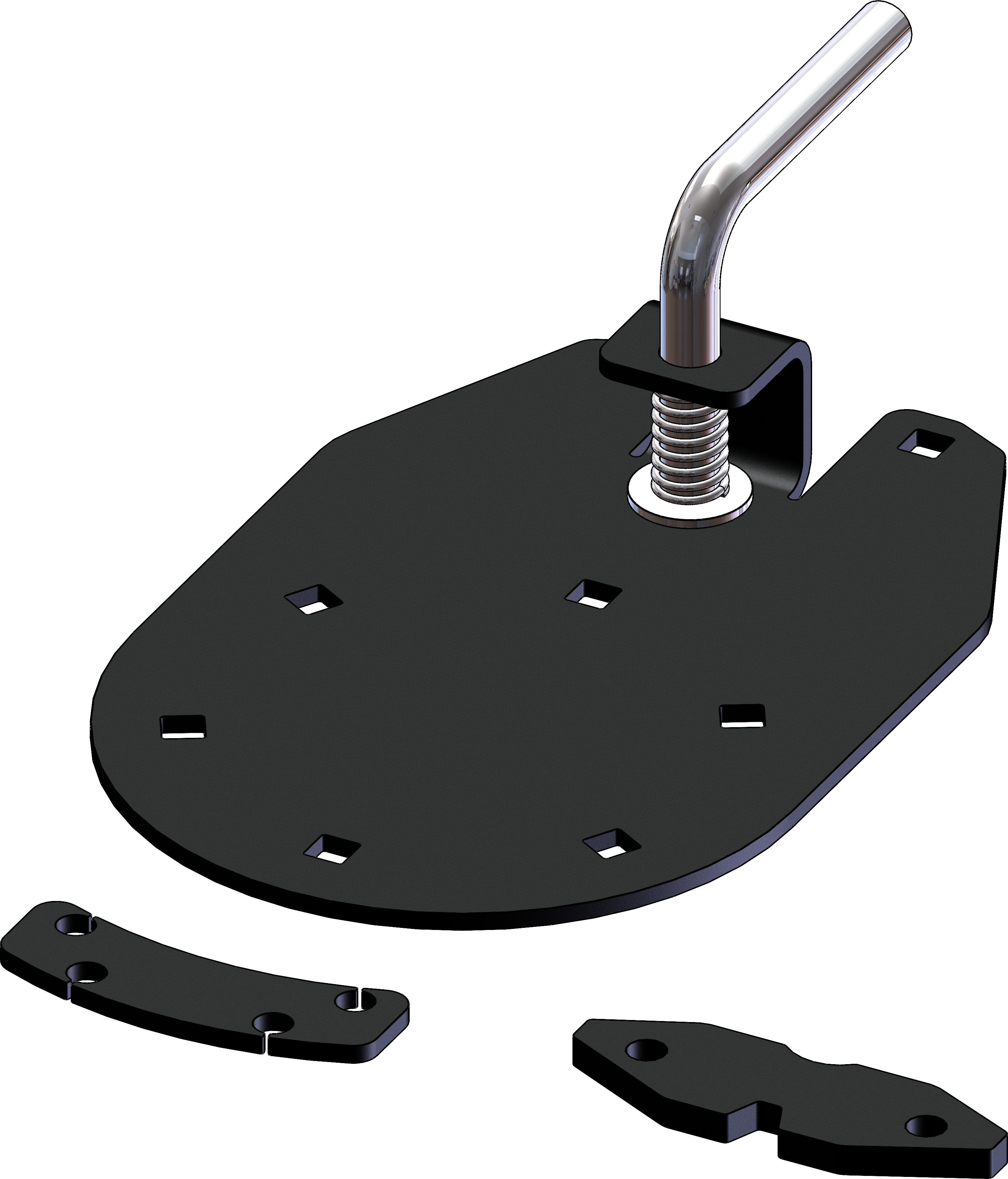 KFI UTV HD LIFT LATCH KEEPER KIT — alternate view 2