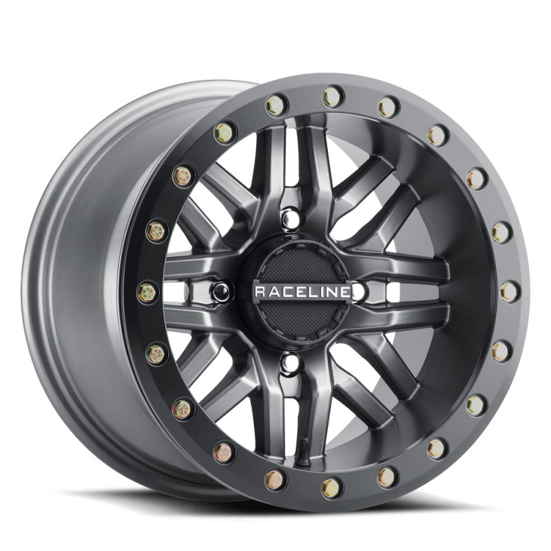 RACELINE RYNO BDLK WHEEL 15X10 4/137 5+5 (0MM) GUNMETAL — alternate view 2