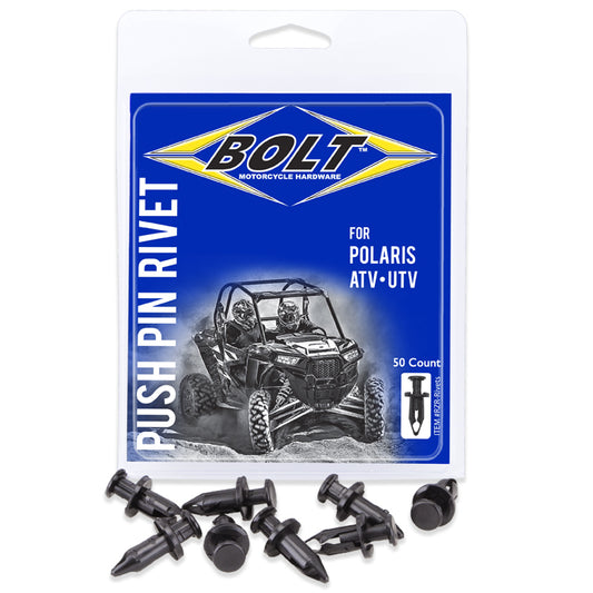 BOLT PRY RIVET SET POL ATV/UTV 50/PK M8 — alternate view 2