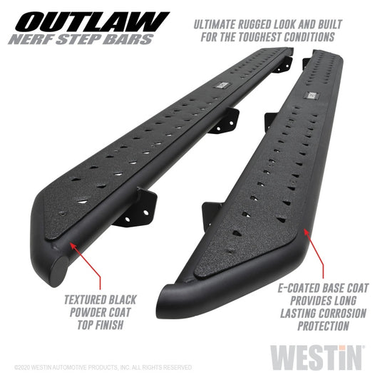 Westin WES Nerf Bars - Outlaw — alternate view 2