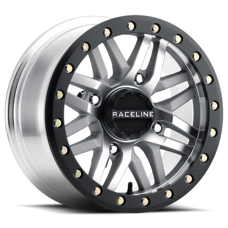 RACELINE RYNO BDLK WHEEL 15X10 4/156 5+5 (0MM) BLK/AS CAST — alternate view 2