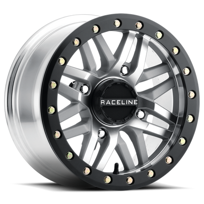 RACELINE RYNO BDLK WHEEL 15X10 4/156 5+5 (0MM) BLK/AS CAST — alternate view 2