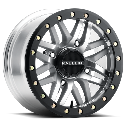 RACELINE RYNO BDLK WHEEL 15X10 4/156 5+5 (0MM) BLK/AS CAST — alternate view 2