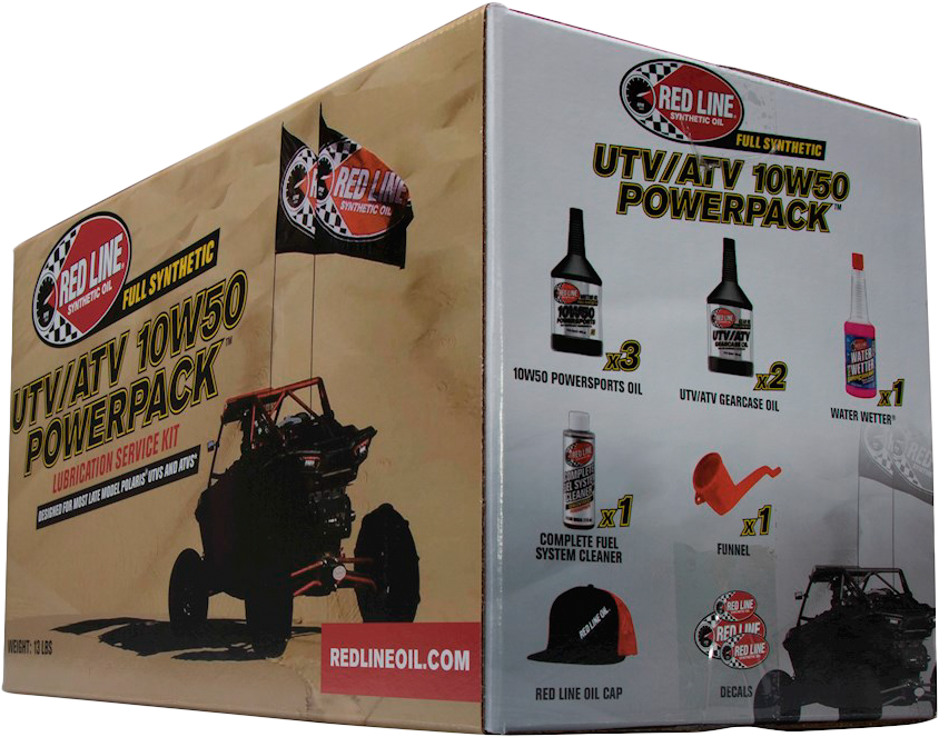 RED LINE POWER PACK UTV/ATV 10W50 — alternate view 2